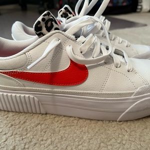 Nike Women's Court Legacy Lift Platform Shoes